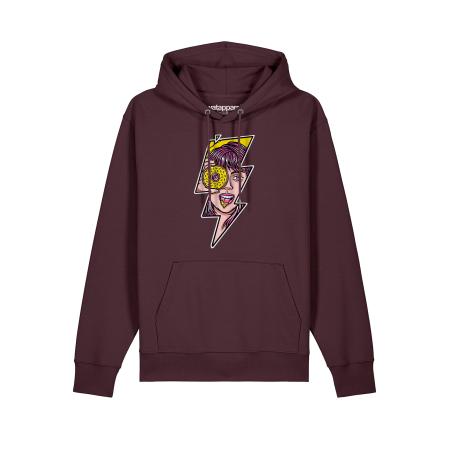 Watapparel Watapparel Sweatshirt Donut beige / geel / donkerroze / bordeaux