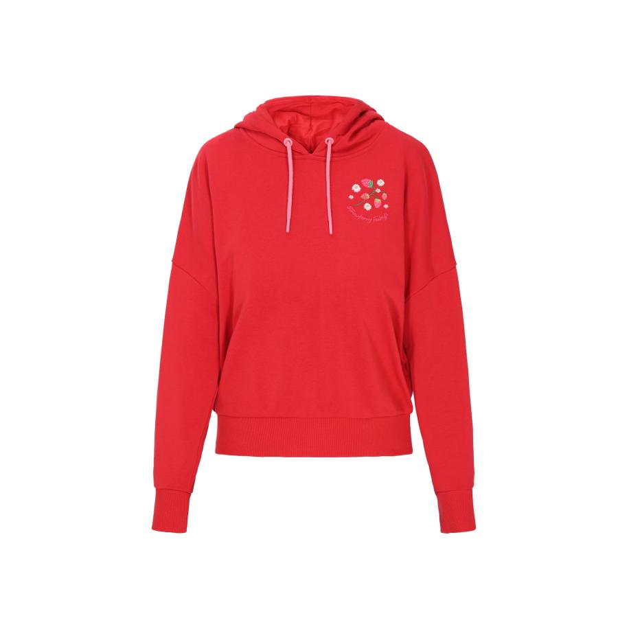 MYMO MYMO Sweatshirt Back To School groen / rood / watermeloen rood / wit -