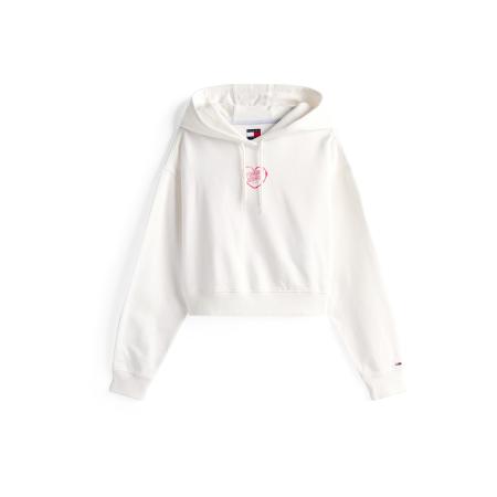 Tommy Jeans Tommy Jeans Sweatshirt HEART pink / wit