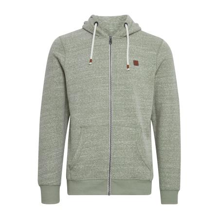 11 Project 11 Project Sweatvest Jarne bruin / groen / wit