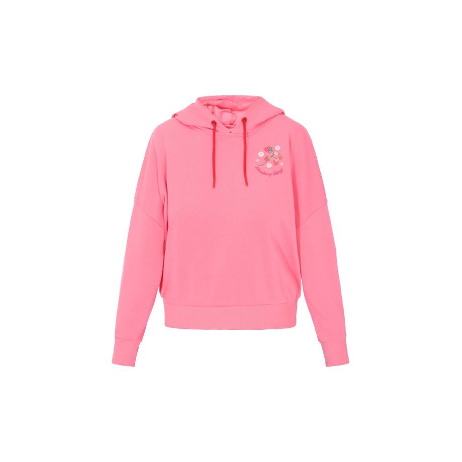 MYMO MYMO Sweatshirt Back to School smaragd / pitaja roze / framboos / wit -