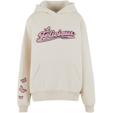 Felicious Sweatshirt crème / rosa / zwart