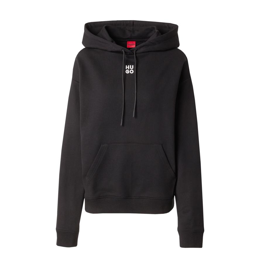 Hugo Boss HUGO Sweatshirt Delfinia zwart / wit -