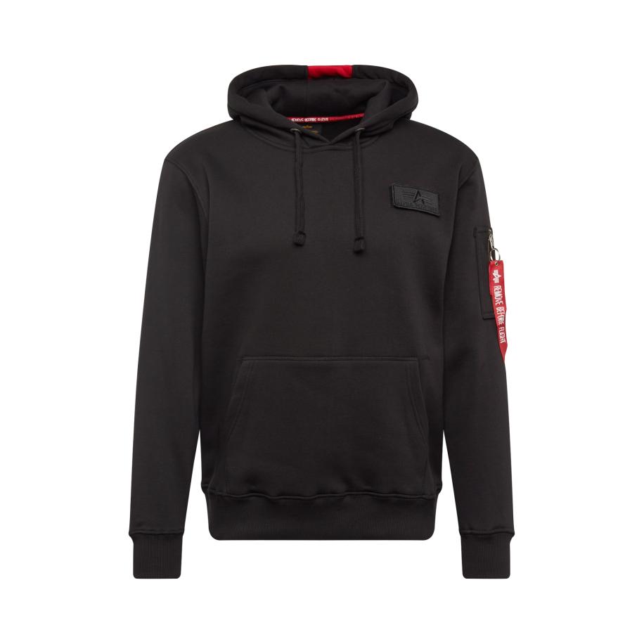 Alpha Industries ALPHA INDUSTRIES Sweatshirt Red Stripe rood / zwart / wit -