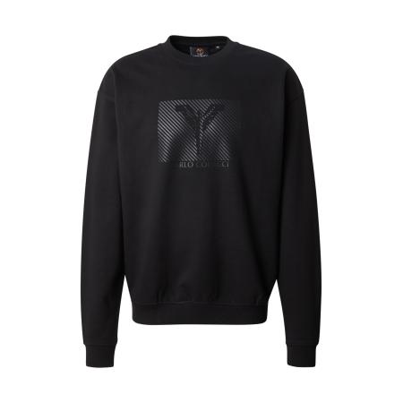 carlo colucci Carlo Colucci Sweatshirt antraciet / zwart