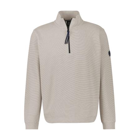 Lerros LERROS Sweatshirt grijs / natuurwit