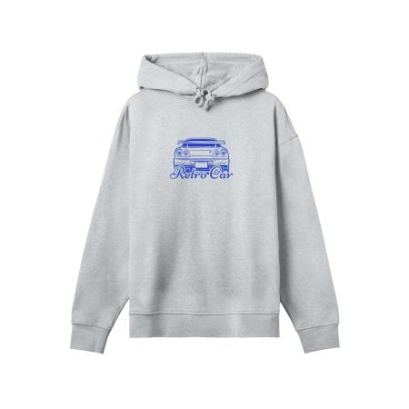 F4NT4STIC F4NT4STIC Trui Retro Car Japanese Streetstyle blauw / grijs