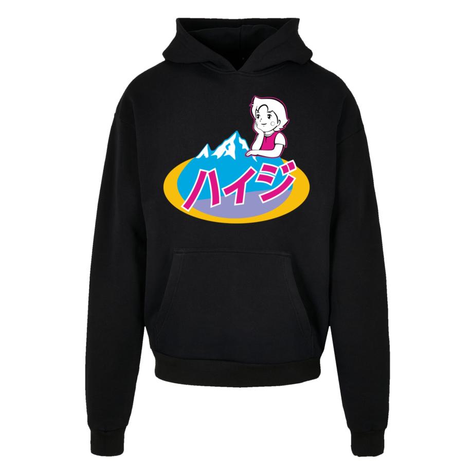 F4NT4STIC F4NT4STIC Sweatshirt Heidi Mountains Are Calling Heroes of Childhood geel / sering / rood / zwart / wit -