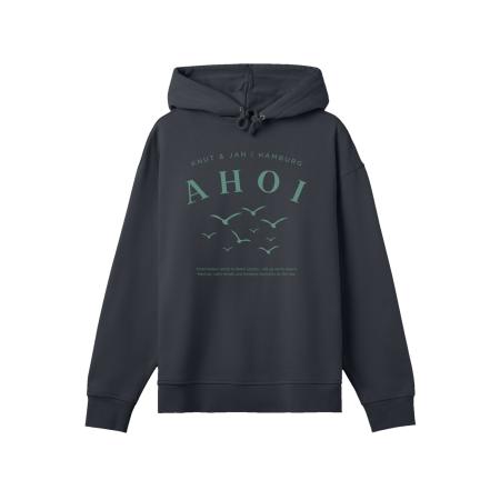 F4NT4STIC F4NT4STIC Sweatshirt Ahoi Möwe Knut und Jan jade groen / zwart