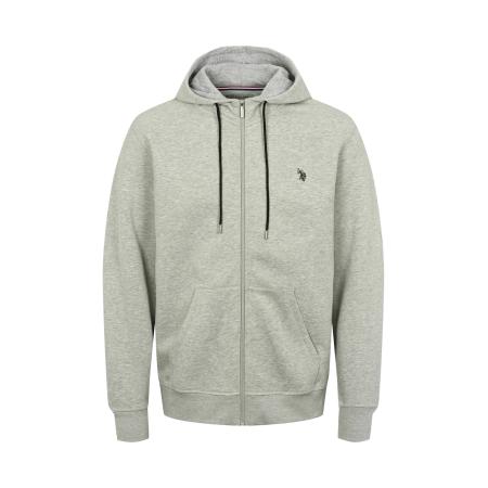 U.S. Polo Assn. U.S. POLO ASSN. Sweatvest Otto grijs gemêleerd