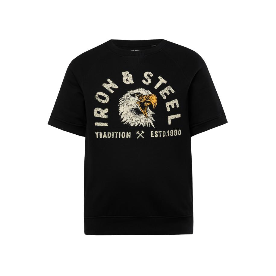 JP1880 JP1880 Sweatshirt geel / zwart / wit -