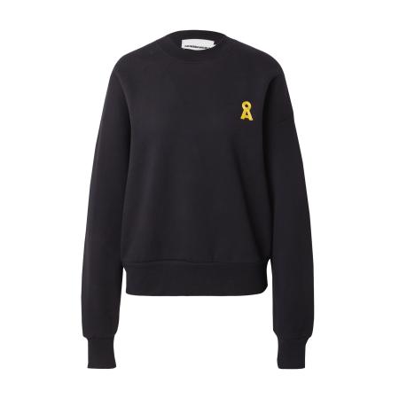 Armedangels ARMEDANGELS Sweatshirt Alizaa curry / zwart