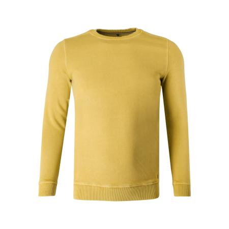 Marvelis Casual Sweatshirt ronde hals maïs, Effen