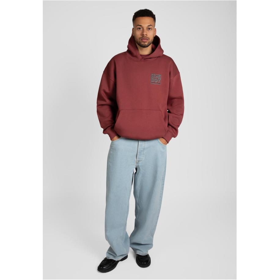 homeboy HOMEBOY Sweatshirt Old School grijs / donkerroze -