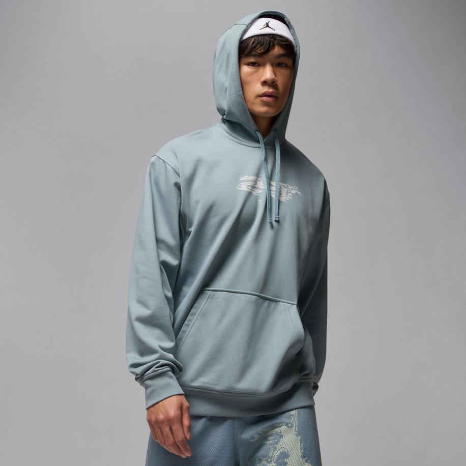 Jordan Sport Crossover Dri-FIT hoodie met graphic voor heren - Grijs Grijs