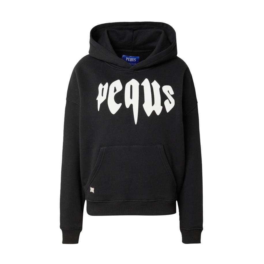 Pequs Sweatshirt Mythic zwart / wit Zwart