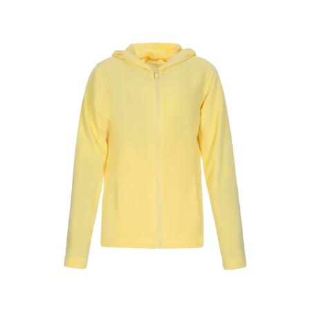 nolie nolie Fleece jas lichtgeel
