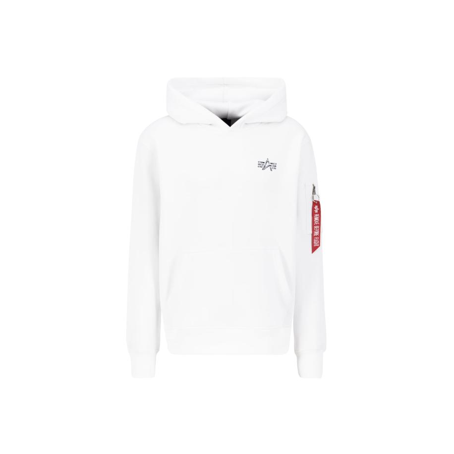 Alpha Industries ALPHA INDUSTRIES Sweatshirt donkerrood / zwart / wit -