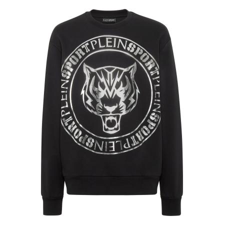 Plein Sport Plein Sport Sweatshirt Tiger zwart / wit