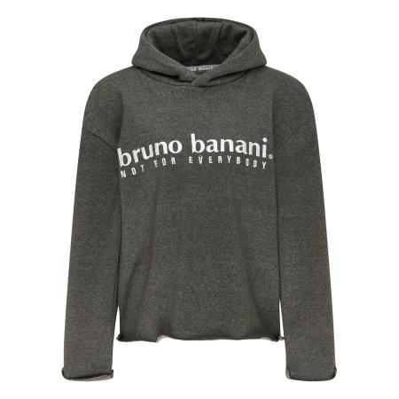 Bruno Banani Bruno Banani Sweatshirt Ross antraciet / wit