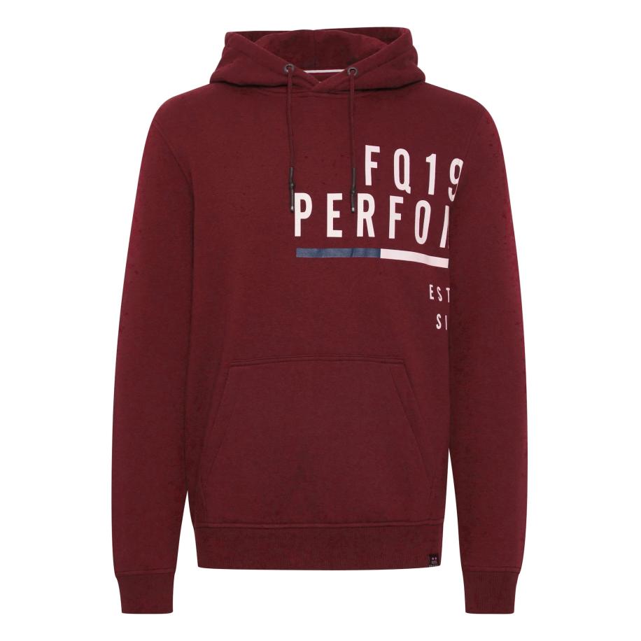 FQ1924 FQ1924 Sweatshirt grijs / bordeaux / wit -
