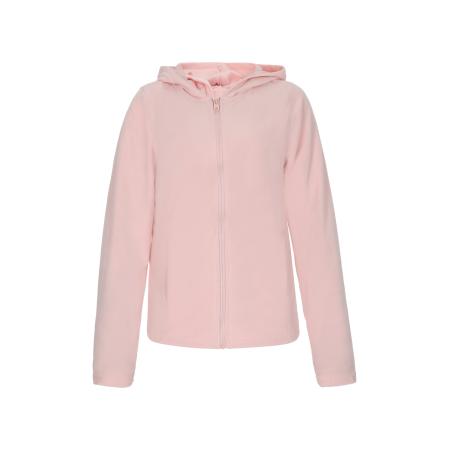 ROCKEASY ROCKEASY Fleece jas lichtroze