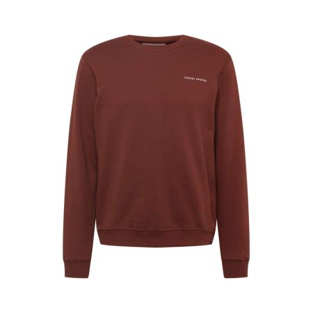 Casual Friday Casual Friday Sweatshirt Severin kastanjebruin / wit