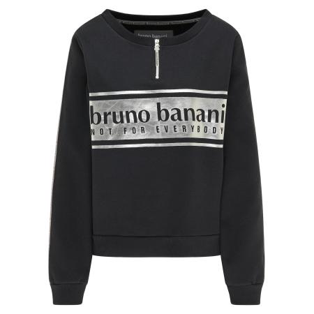 Bruno Banani Bruno Banani Sweatshirt Hayes grijs / zwart / wit