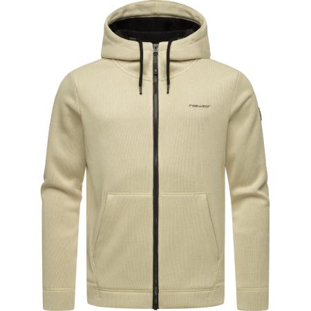 Ragwear Ragwear Sweatvest Fabian ecru / zwart