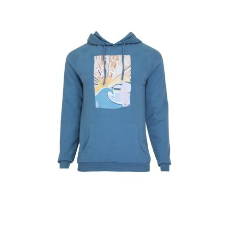 WAVEBREAKER wavebreaker Sweatshirt lichtblauw / geel / wit