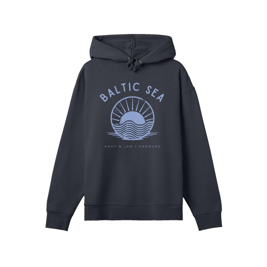 F4NT4STIC F4NT4STIC Sweatshirt Baltic Sea Knut und Jan blauw / zwart -