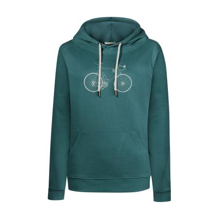 GreenBomb GREENBOMB Sweatshirt Bike Classic smaragd / wit