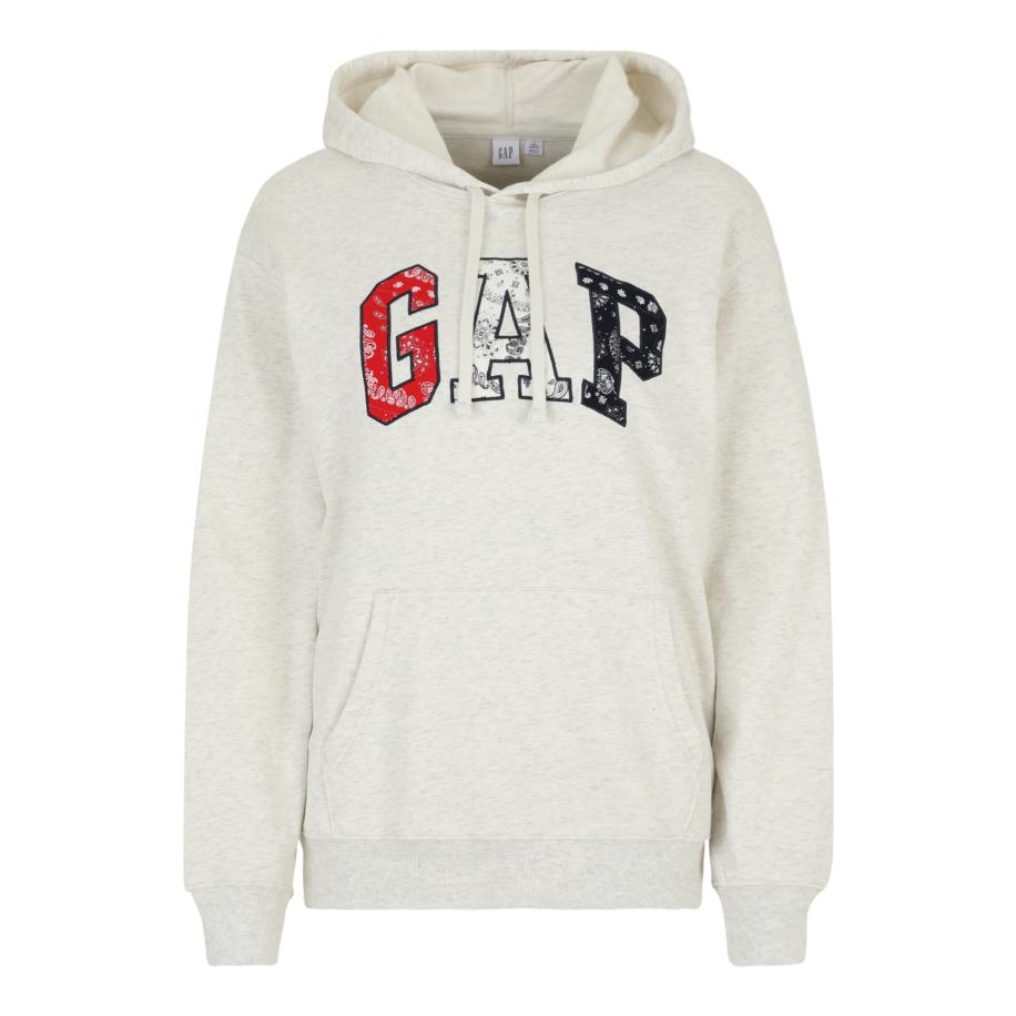 GAP Gap Tall Sweatshirt HERITAGE marine / lichtgrijs / knalrood / wit -