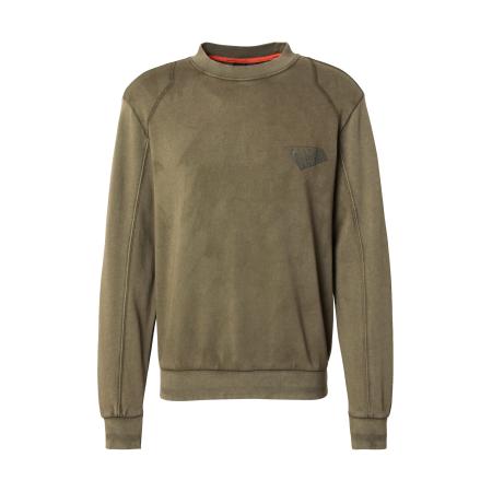 Napapijri NAPAPIJRI Sweatshirt B-AREN lichtgrijs / kaki / olijfgroen