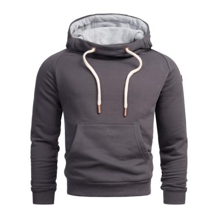 Alessandro Salvarini Alessandro Salvarini Sweatshirt Paolo antraciet / lichtgrijs