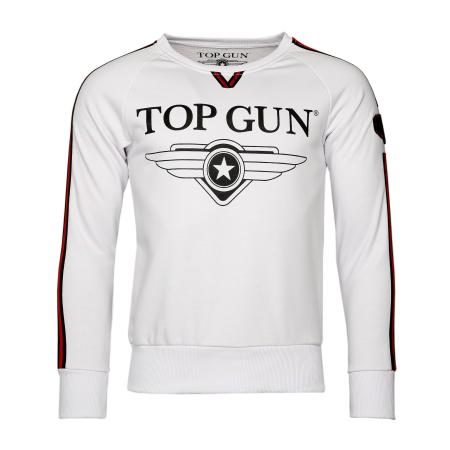 TOP GUN Sweatshirt Streak rood / zwart / wit