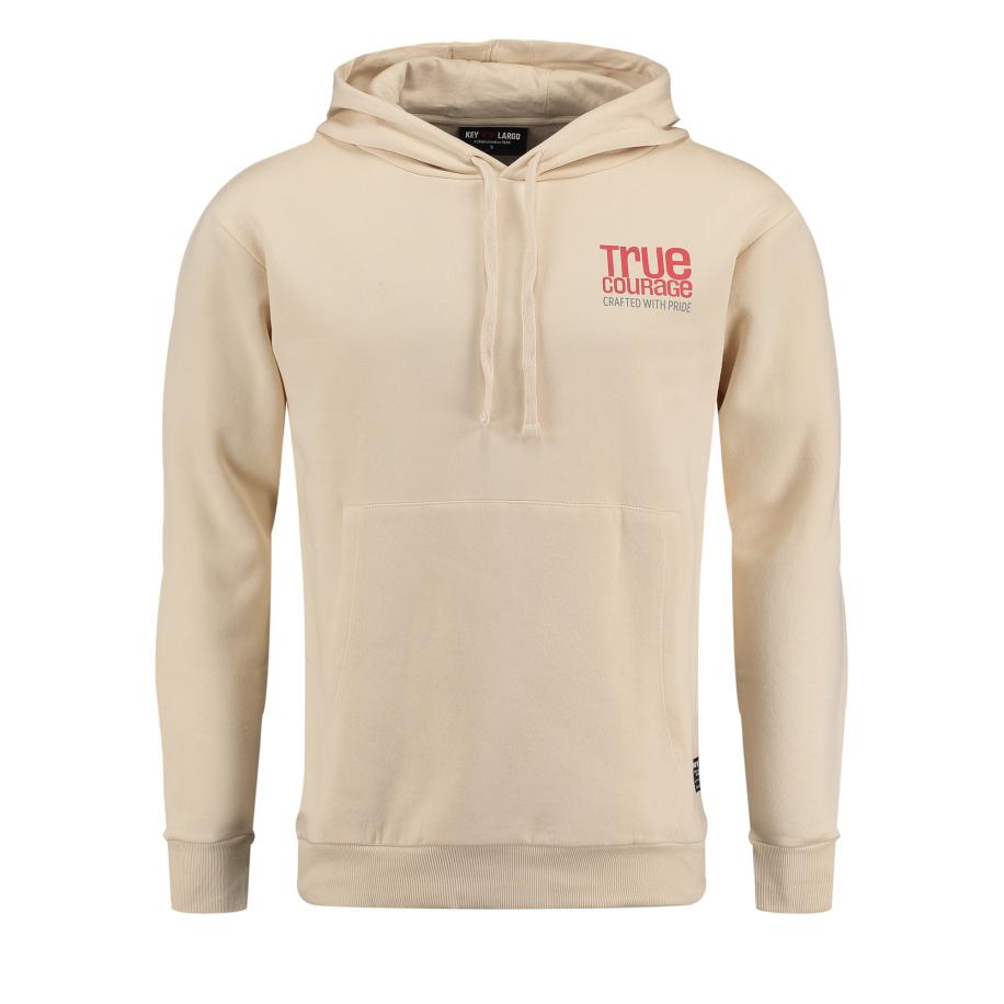 Key Largo Key Largo Sweatshirt KLTRUE COURAGE beige / grijs / rood -
