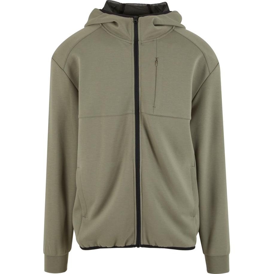 Urban Classics Urban Classics Sweatvest Scuba groen -