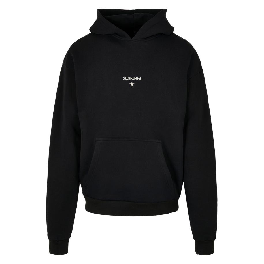 F4NT4STIC Sweatshirt Geometrics lichtgrijs / zwart Zwart