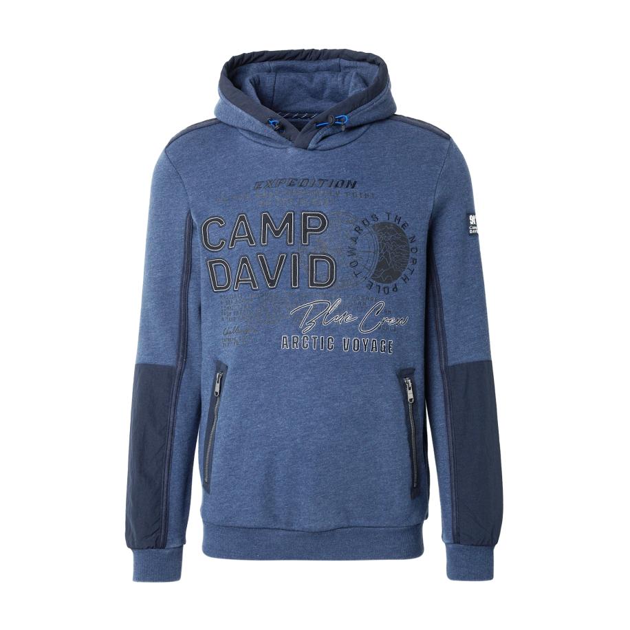 Camp David CAMP DAVID Sweatshirt navy / zwart / wit -