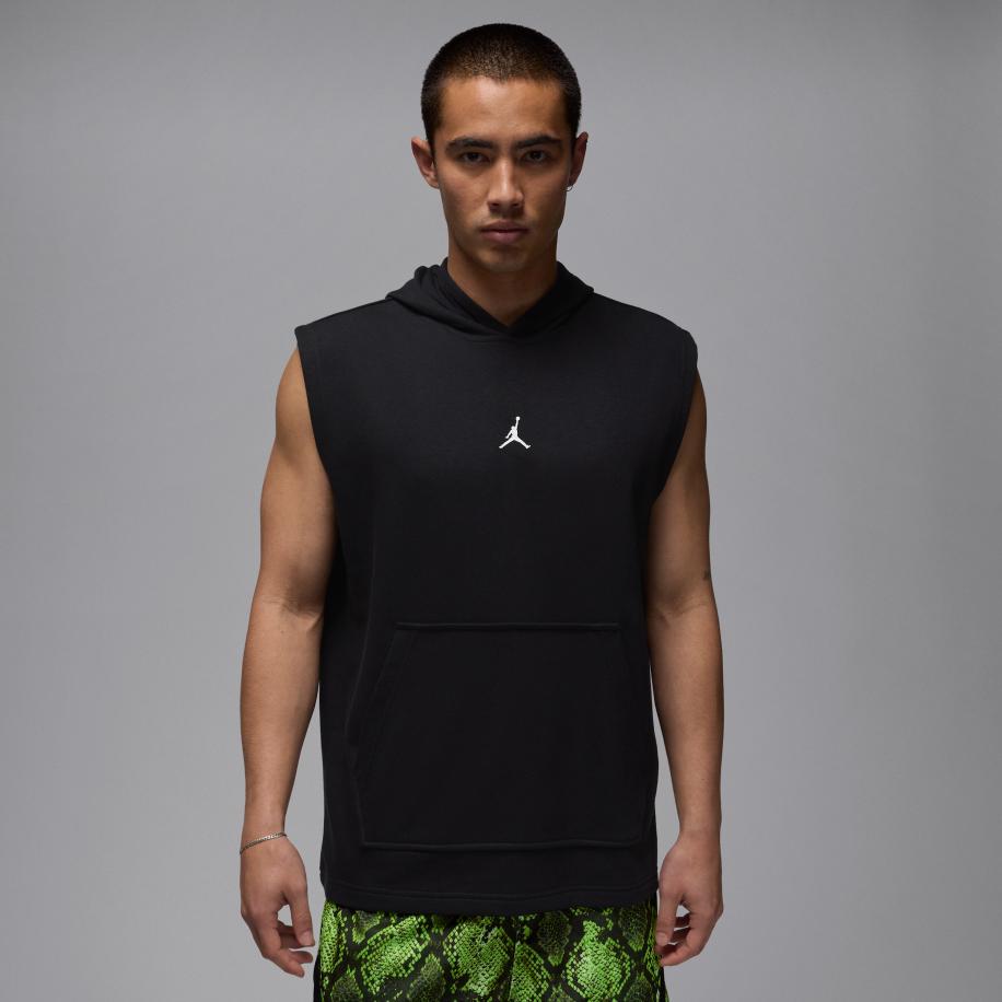 Jordan Sport Crossover Dri-FIT hoodie zonder mouwen voor heren - Zwart Zwart