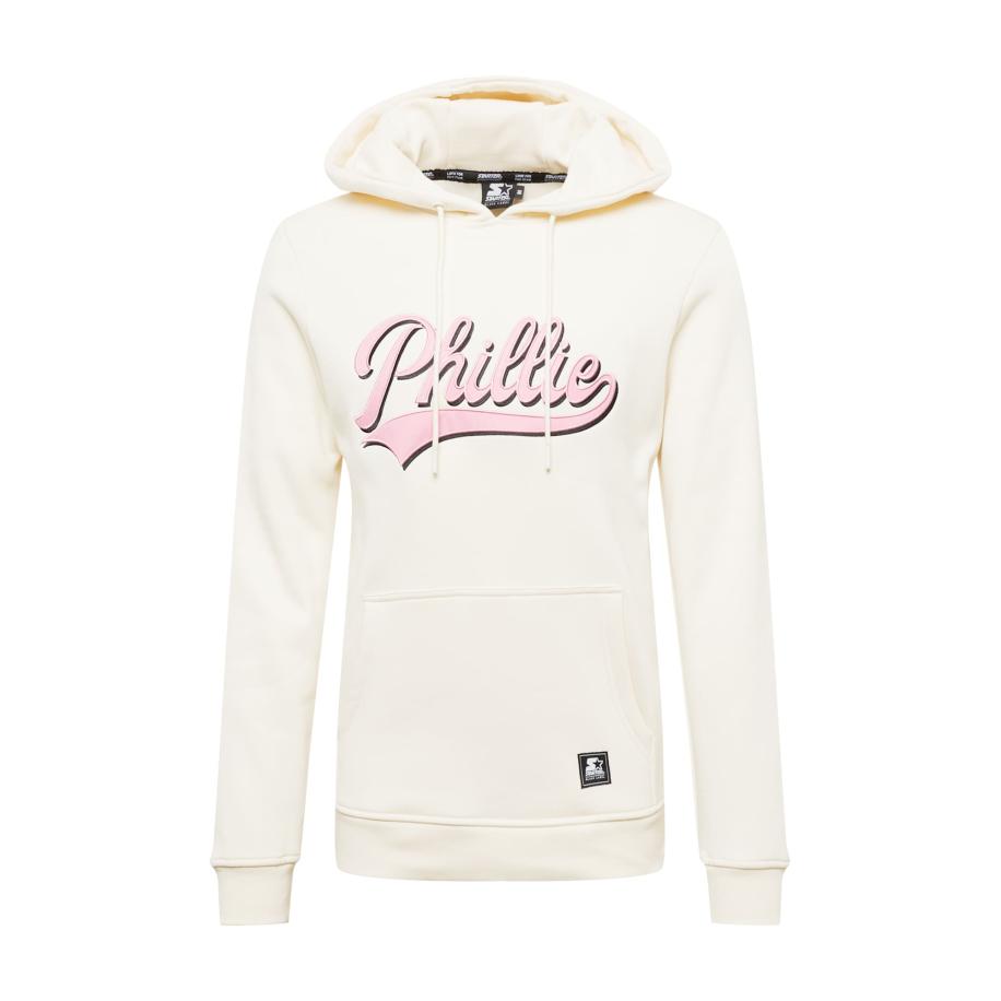 Starter Black Label Sweatshirt crème / rosa / zwart Bruin