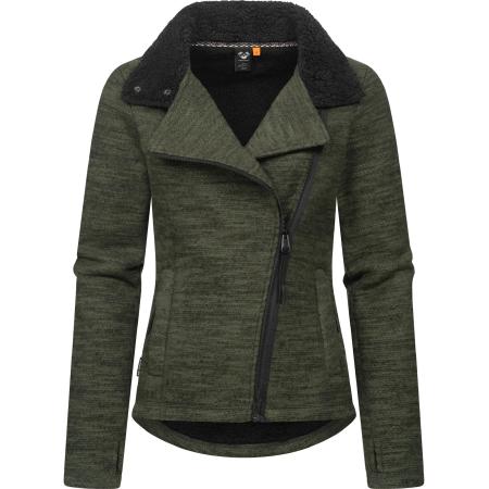 Ragwear Ragwear Fleece jas Saskie groen / olijfgroen