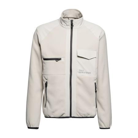 Halo HALO Fleece jas lichtgrijs / zwart