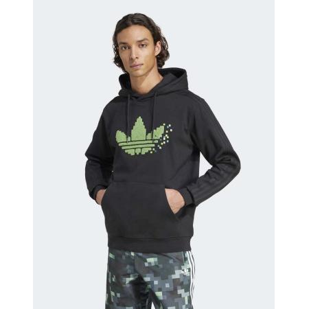 adidas Originals x Minecraft - Hoodie met print in zwart
