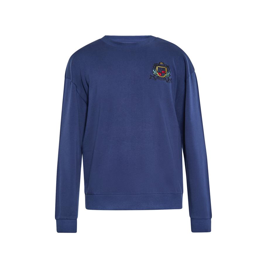 MO MO Sweatshirt marine / lichtblauw / geel / zwart -