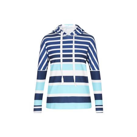 Usha usha BLUE LABEL Sweatshirt Fashion Look navy / hemelsblauw / donkerblauw / wit