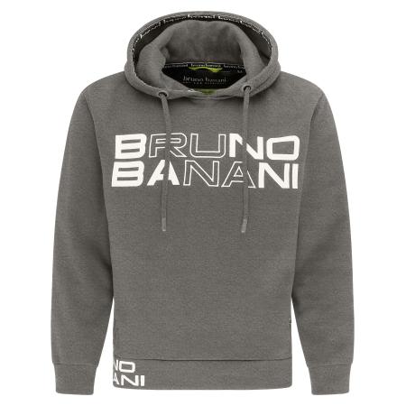 Bruno Banani Bruno Banani Sweatshirt Brooks donkergrijs / wit