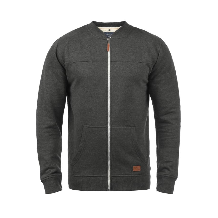 Blend BLEND Sweatvest Arco grijs -