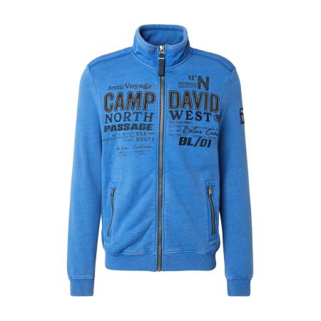 Camp David CAMP DAVID Sweatvest hemelsblauw / zwart
